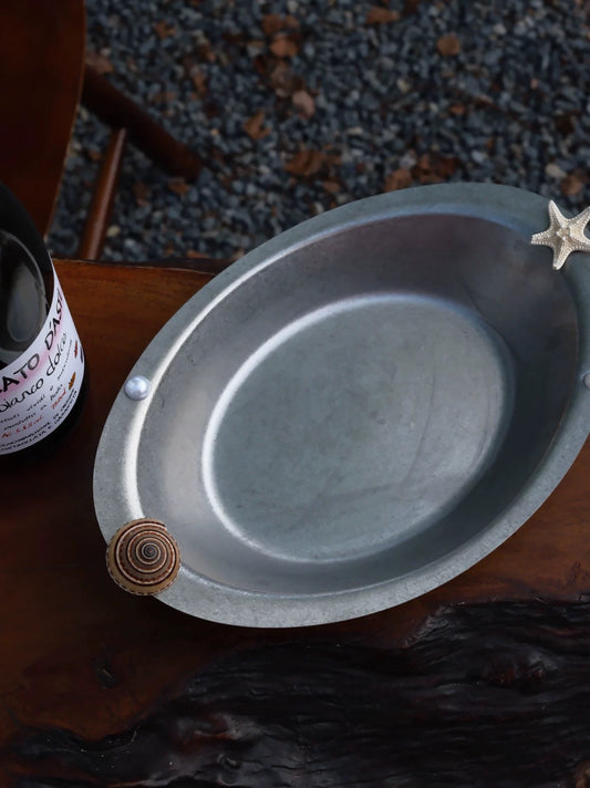 【IN Chaos】天然ホラガイ貼り付けプレート