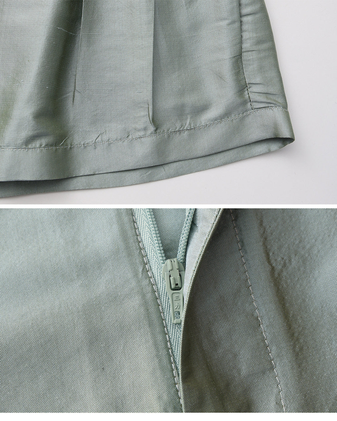 <cheap art label> Silk Low-Rise Shorts