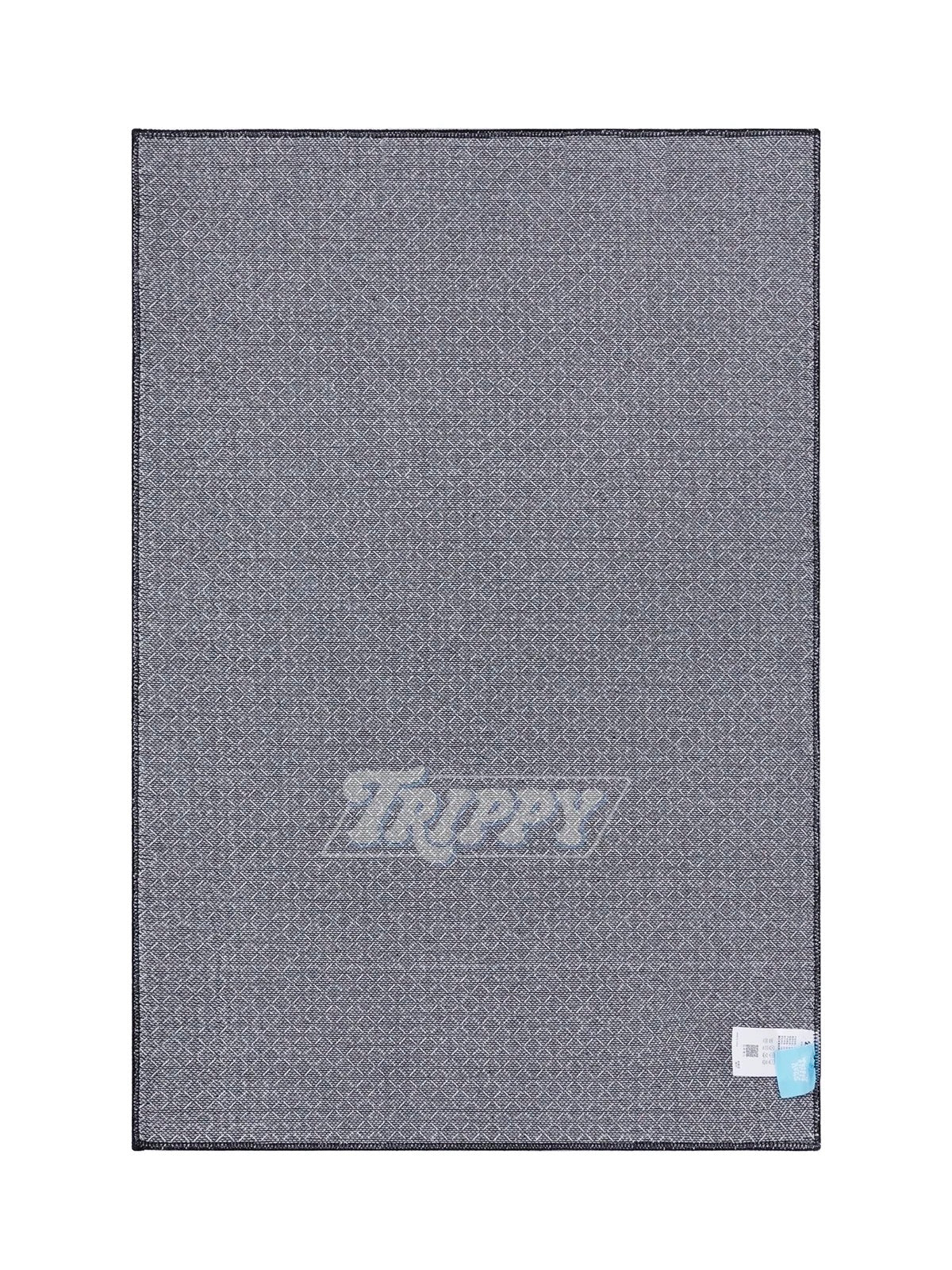 【TRIPPY】ブルーアートラグ