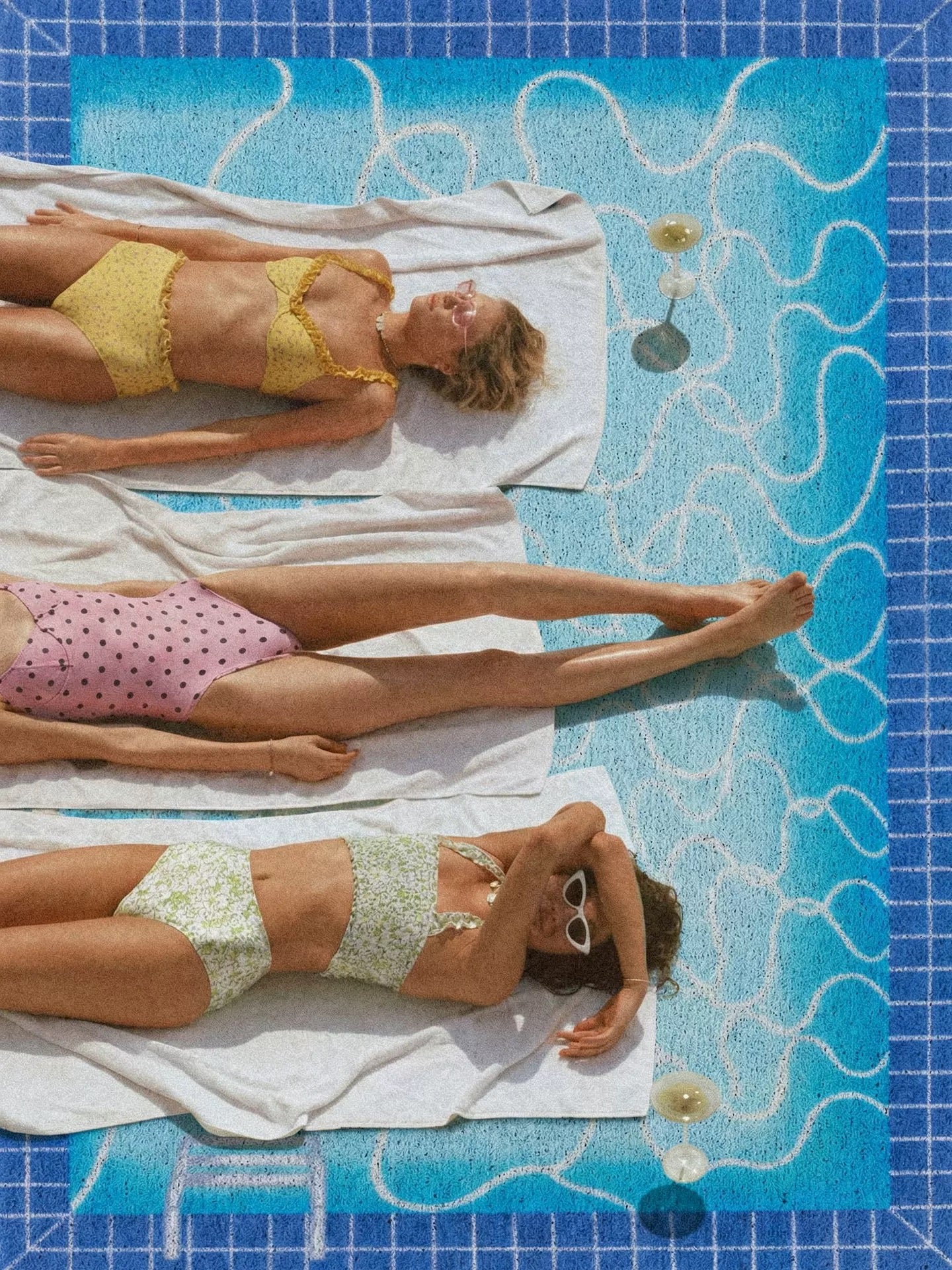 【TRIPPY】水紋ラグ / マット