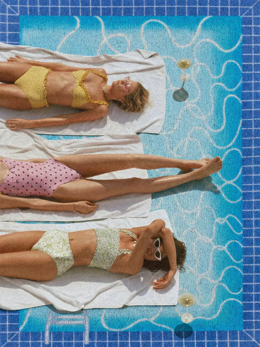 【TRIPPY】水紋ラグ / マット