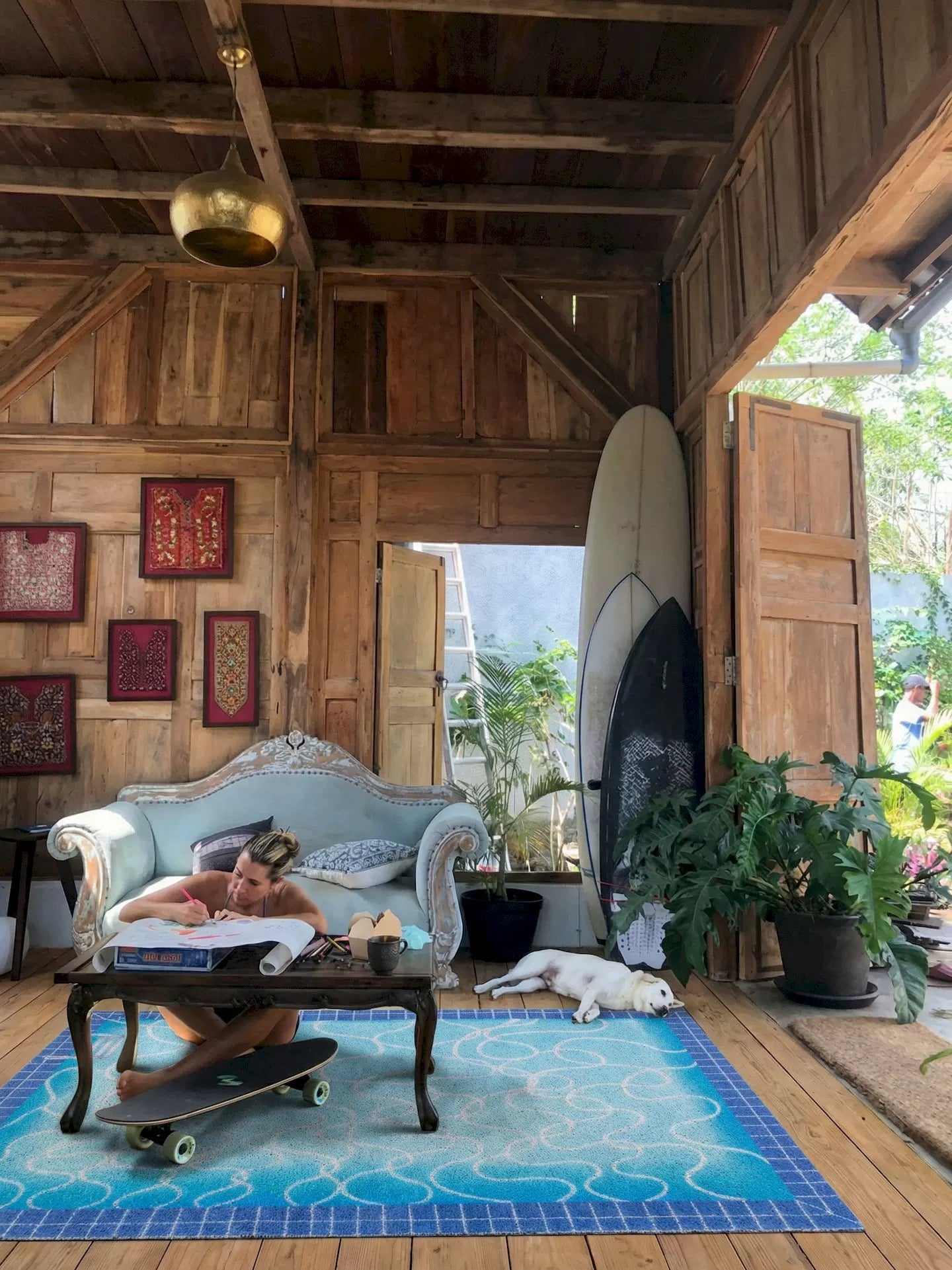 【TRIPPY】水紋ラグ / マット