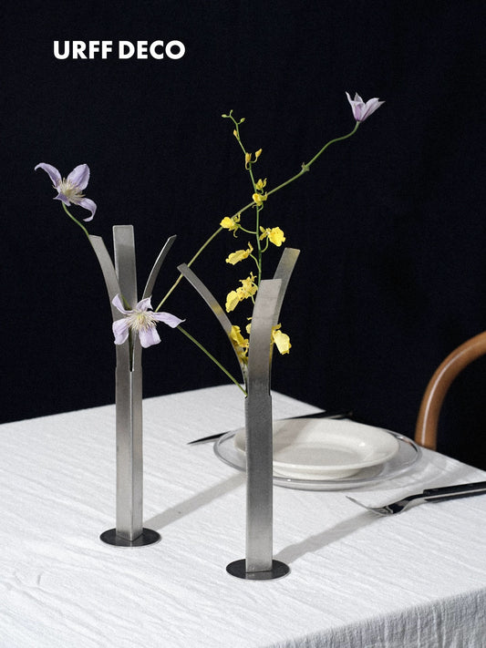 【URFF DECO】ステンレス花器