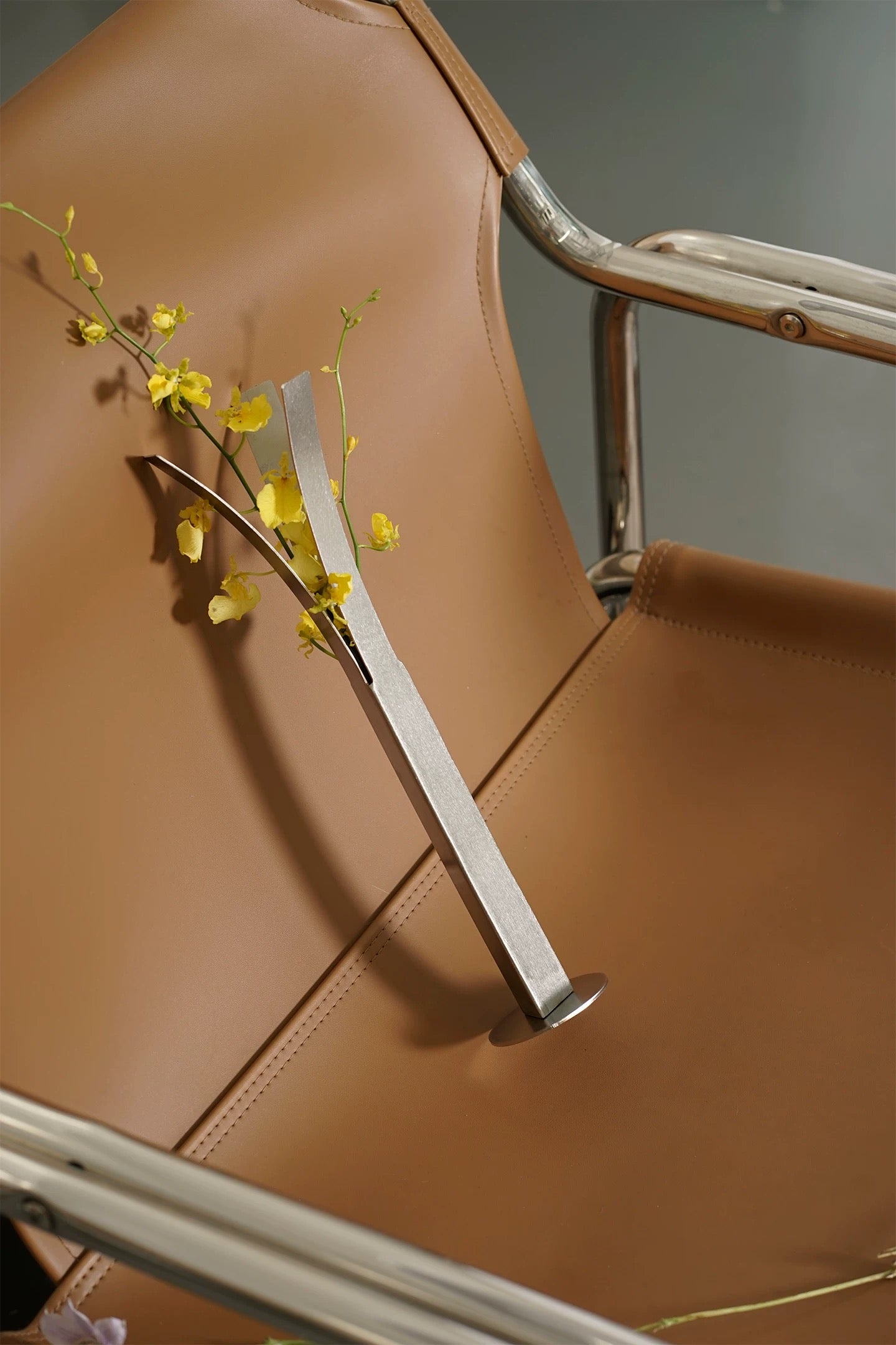 【URFF DECO】ステンレス花器