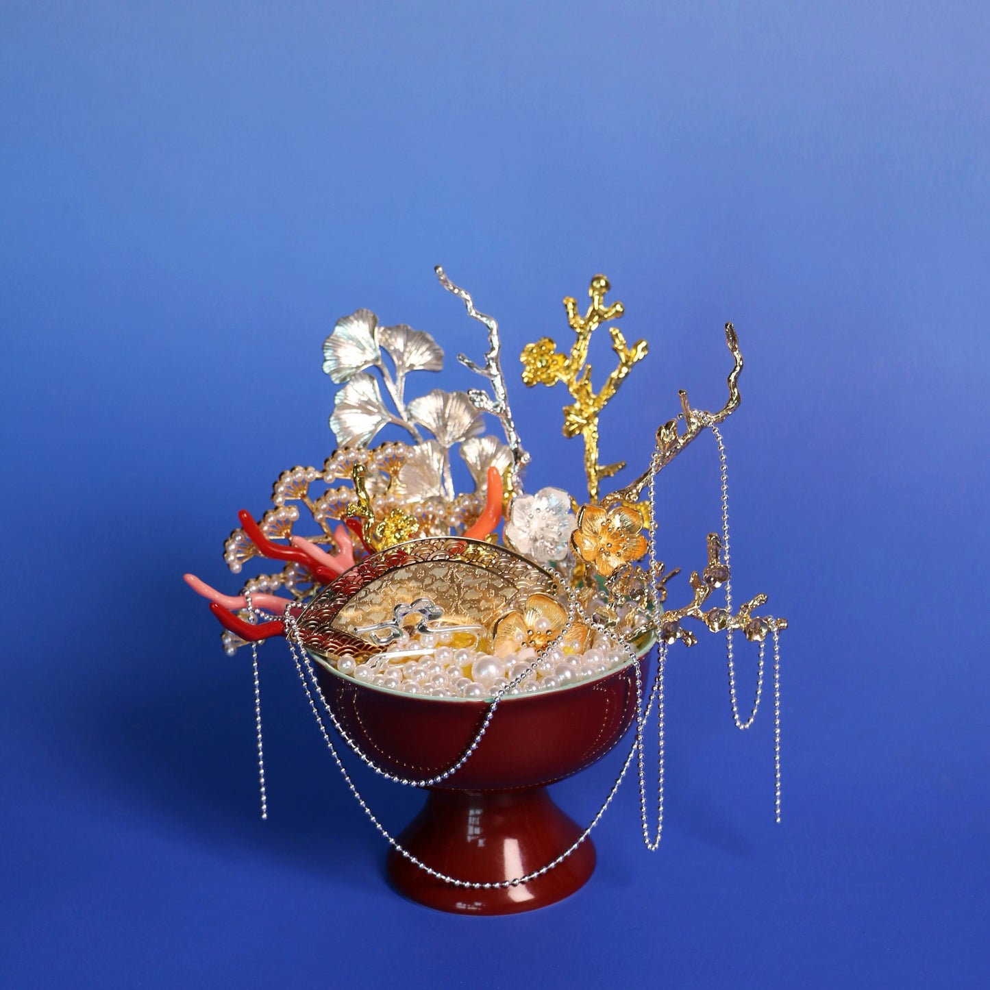 【Piloud】中国風宝の盆（DIYの飾り物）