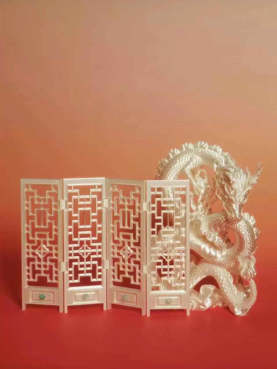 【Piloud】中国風卓上屏風