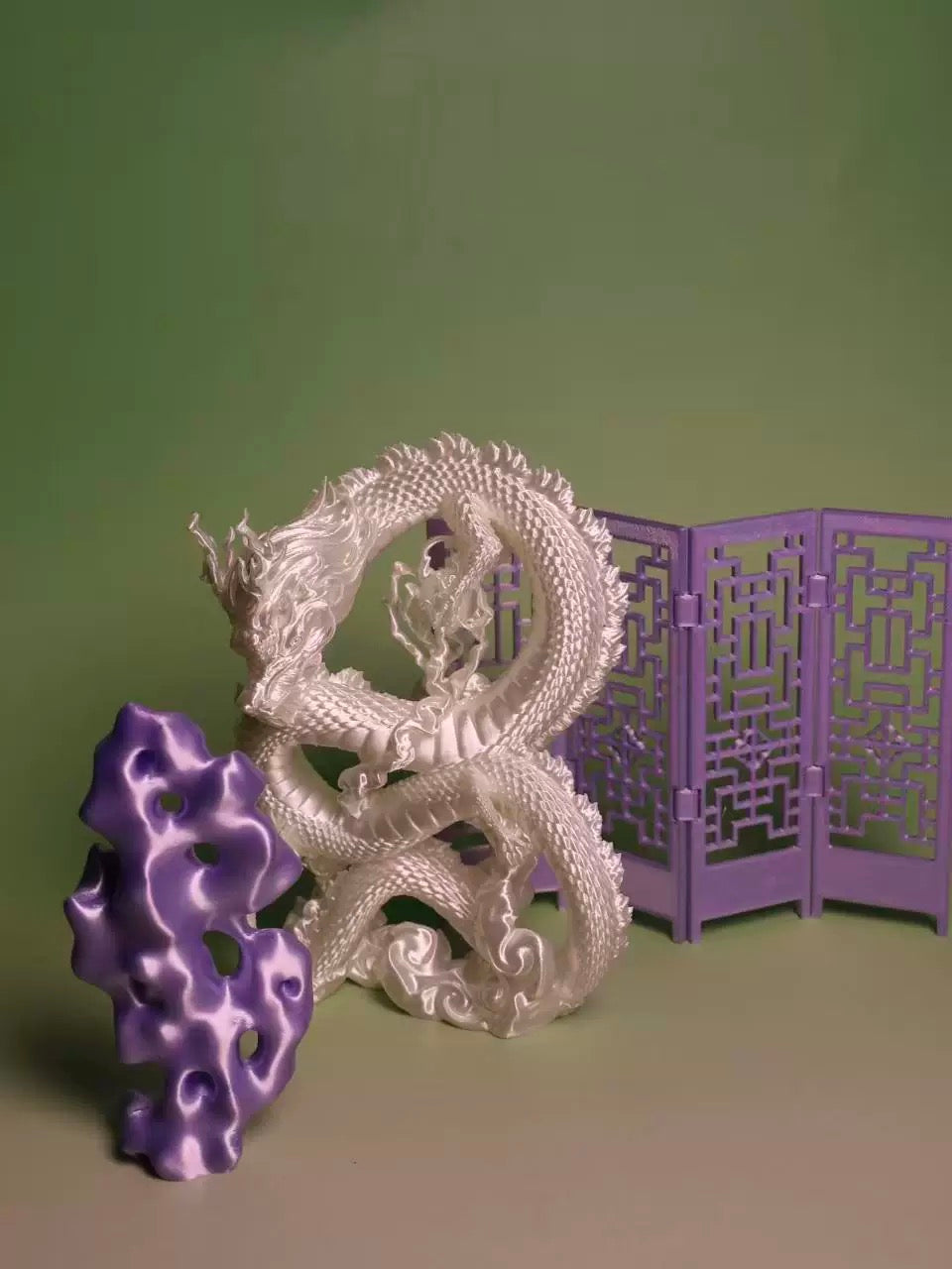 【Piloud】中国風祥龍置物