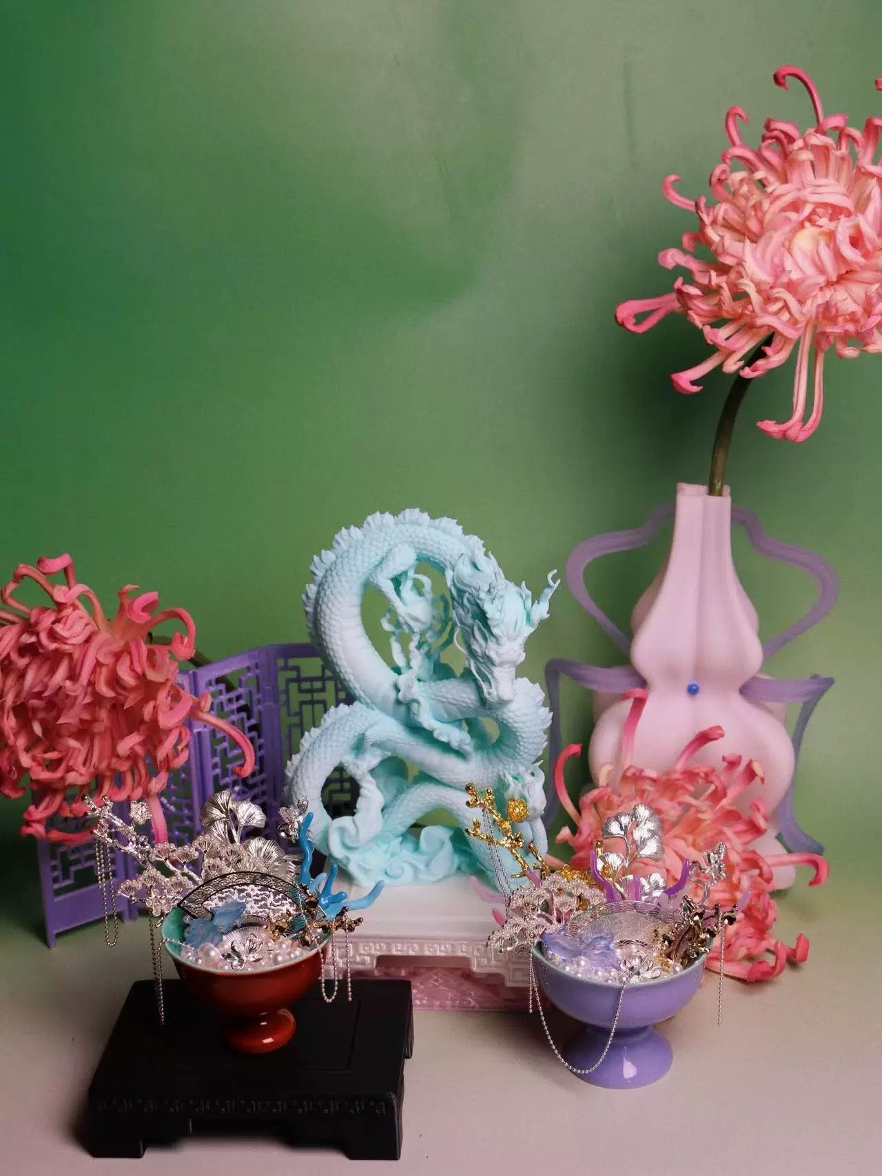 【Piloud】中国風祥龍置物