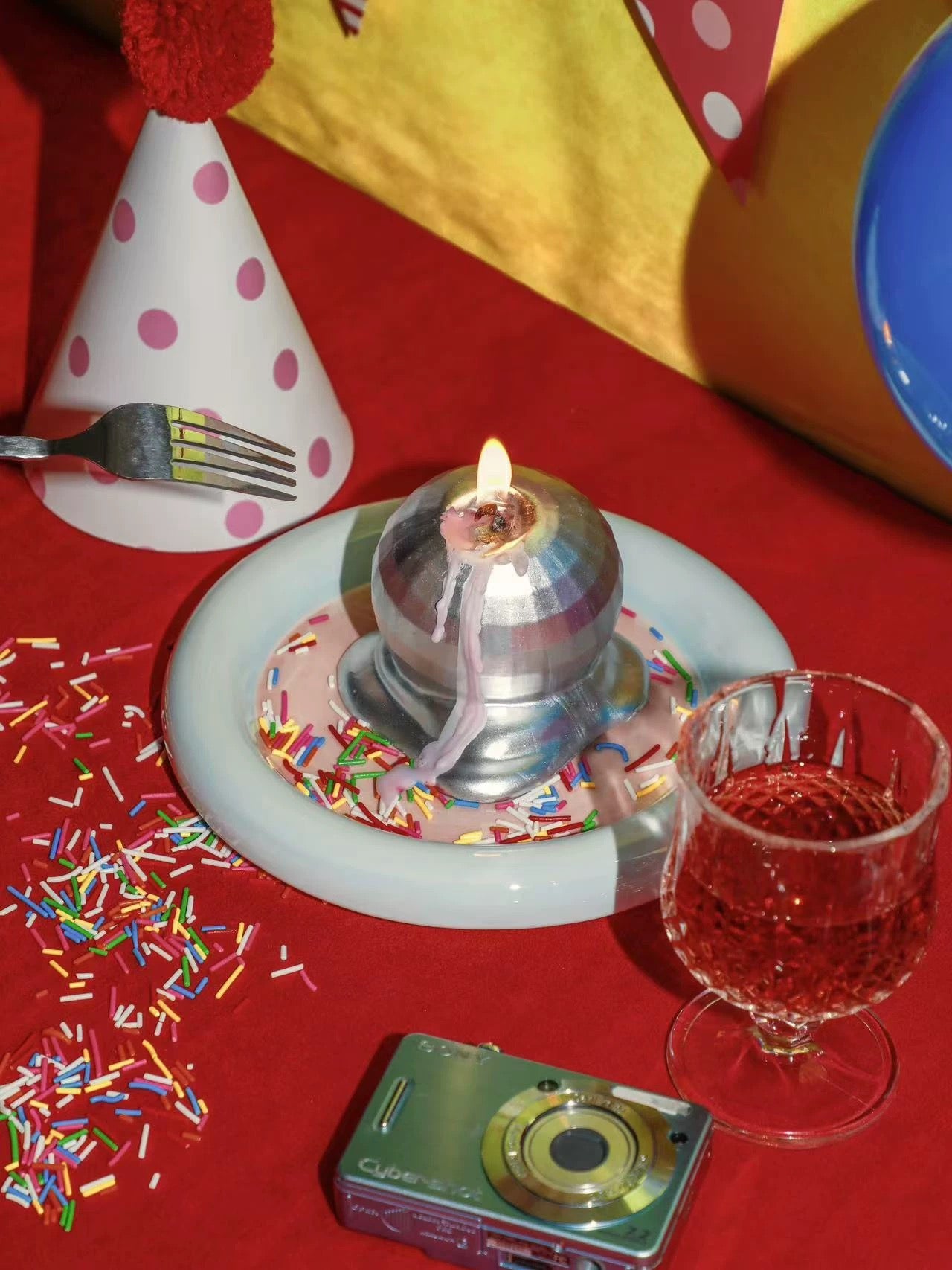 【LAB SUPERNOVA】ミラーボール アロマキャンドル