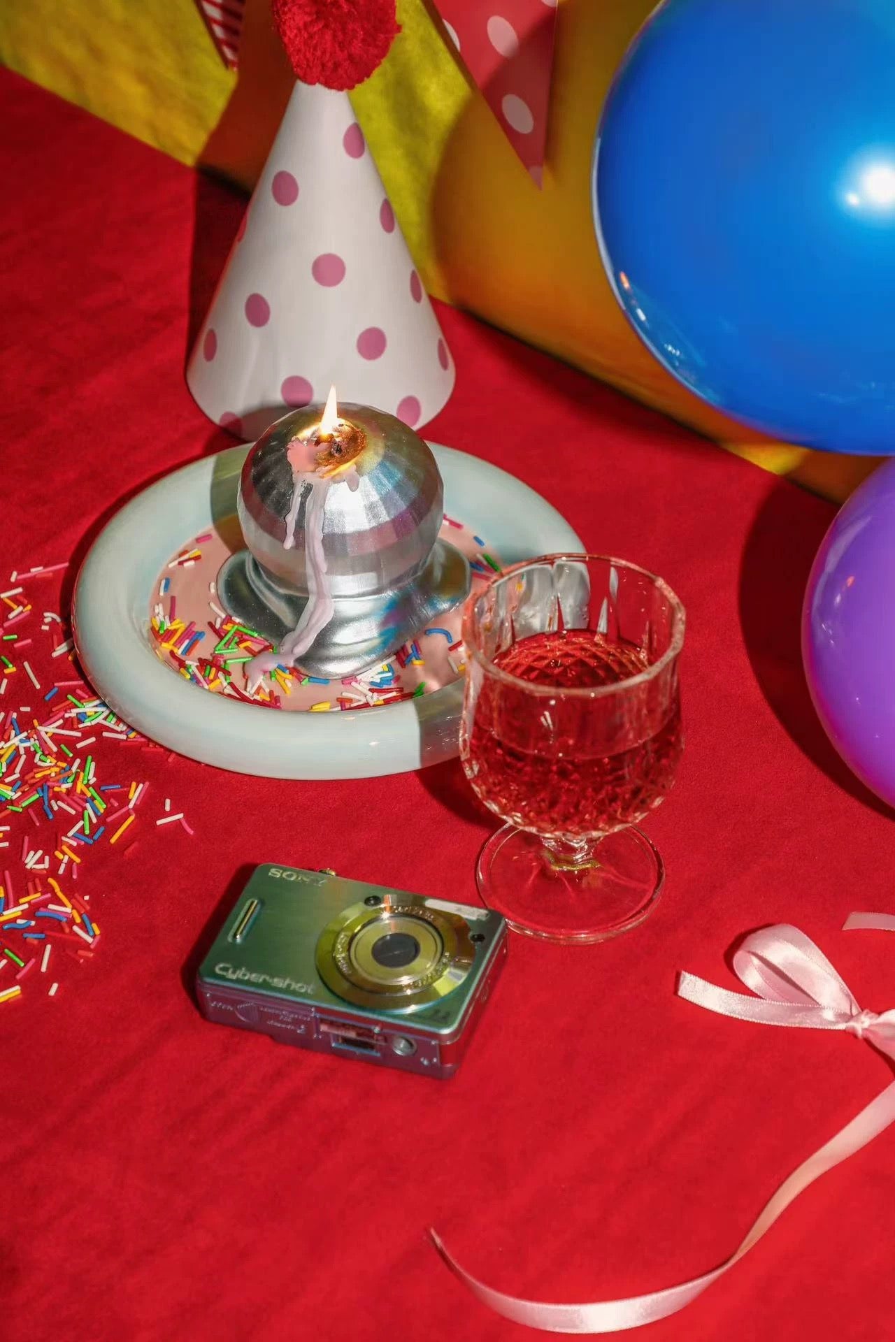 【LAB SUPERNOVA】ミラーボール アロマキャンドル