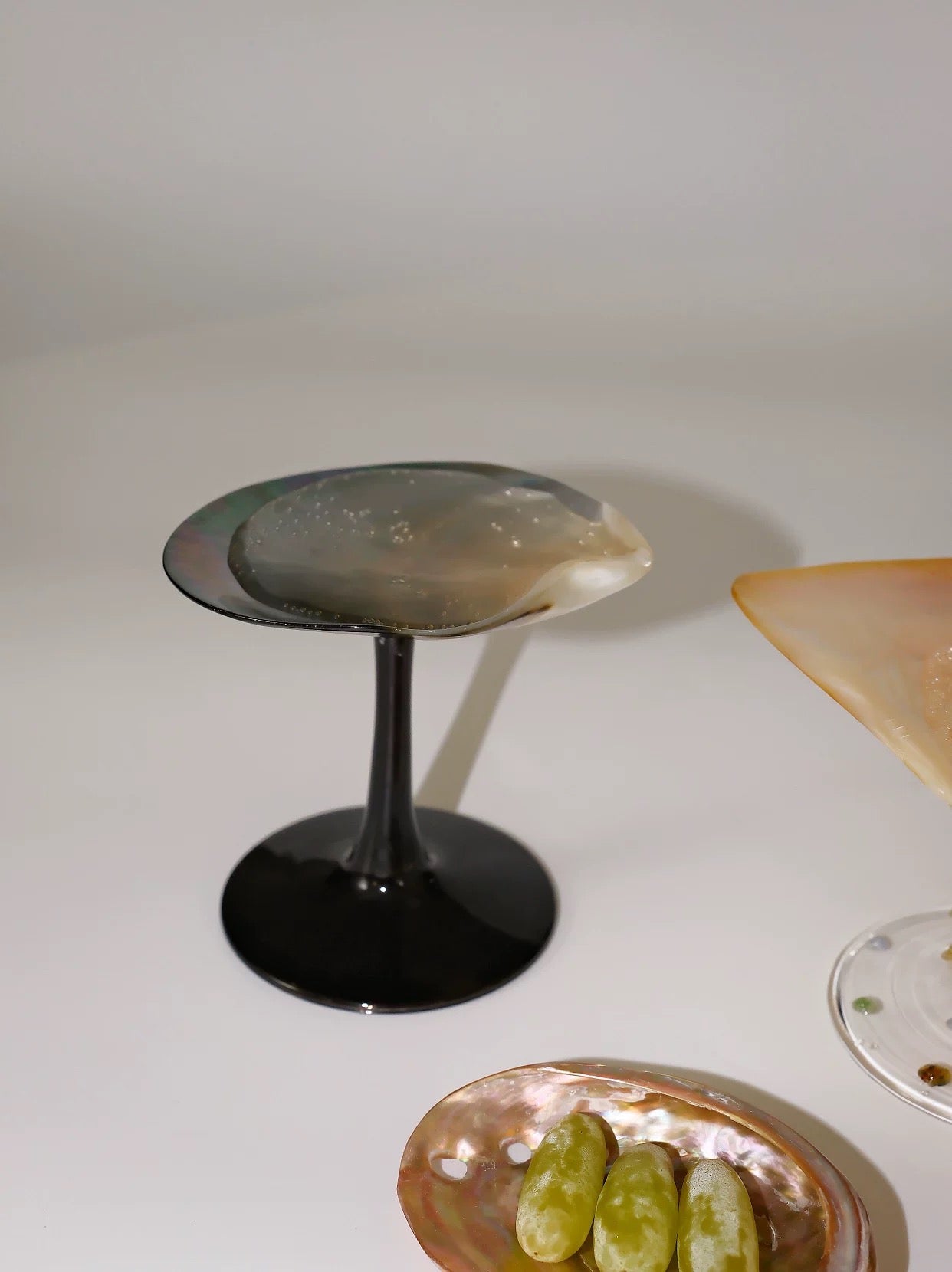 【IN Chaos】天然ホラガイ＆貝殻グラス