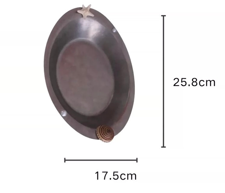 【IN Chaos】天然ホラガイ貼り付けプレート