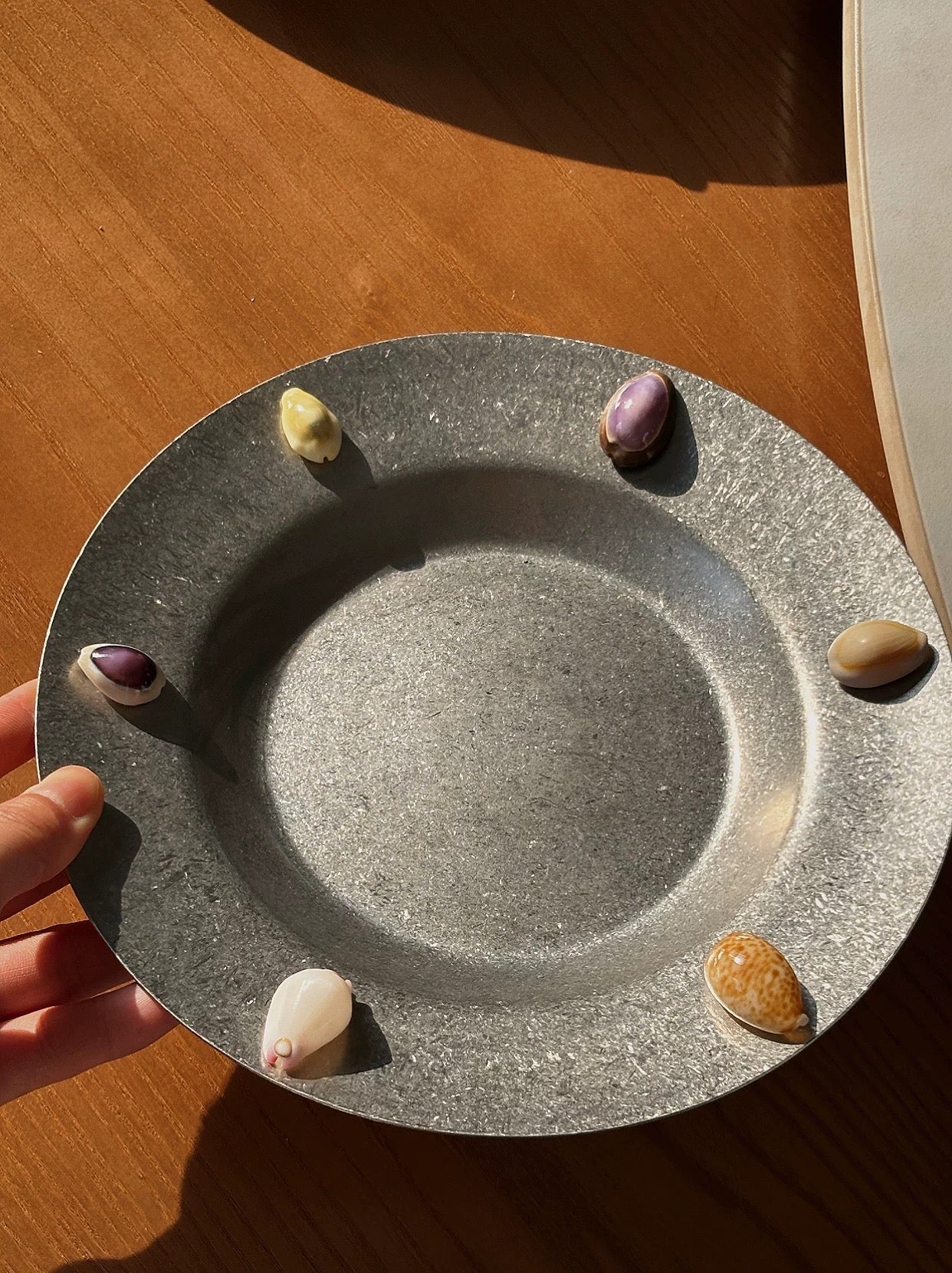 【IN Chaos】天然ホラガイ貼り付けプレート