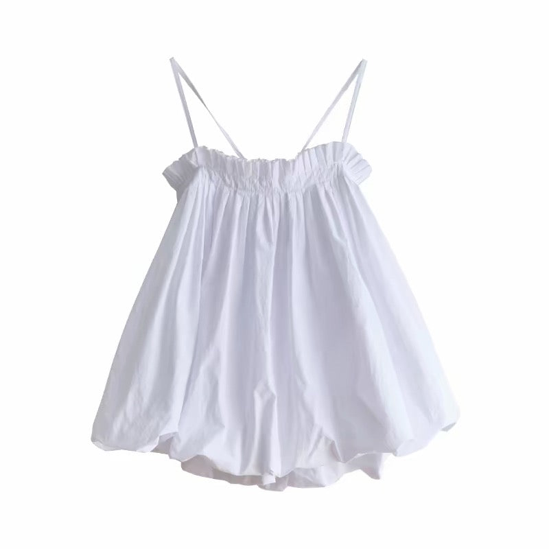 <sannai nut> Bubble Cami Top