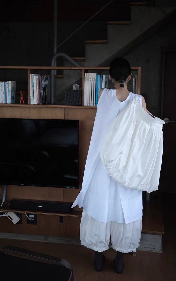 <sannai nut> Crew Neck Sleeveless Dress