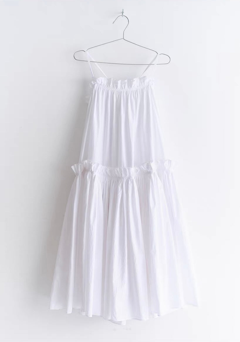 <sannai nut> Pleated Cami Dress