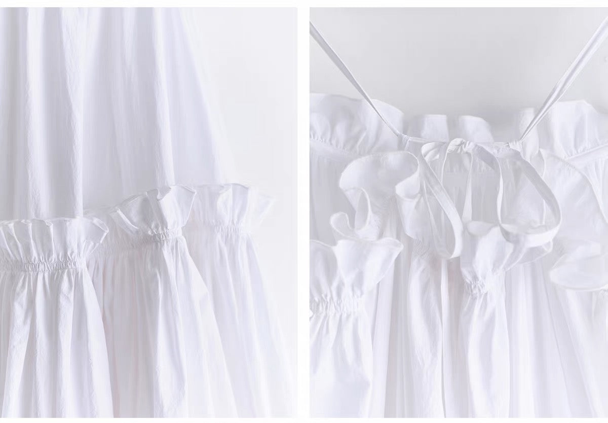 <sannai nut> Pleated Cami Dress