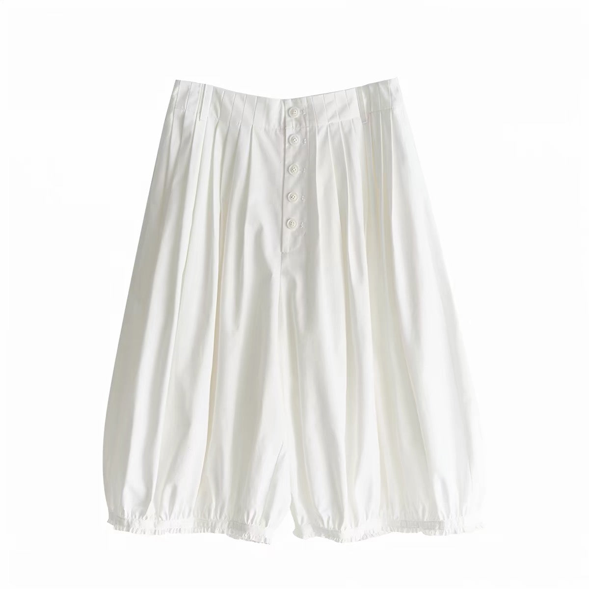 <sannai nut> Cropped Balloon Pants