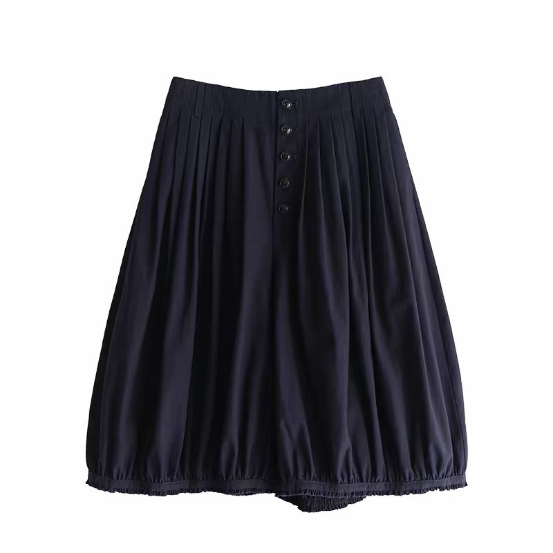 <sannai nut> Cropped Balloon Pants