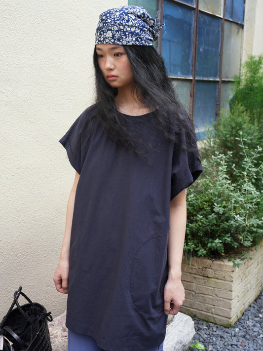 <Another i.> Oversized Longline T-Shirt