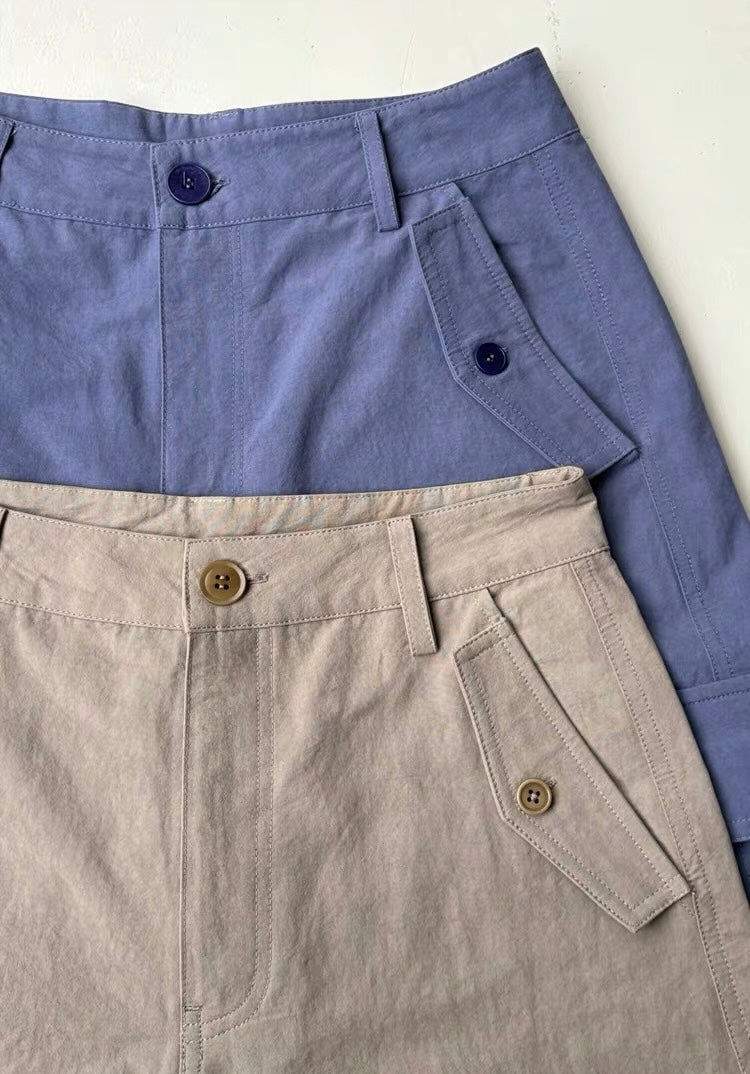 <Another i.> Drawstring Hem Cargo Pants