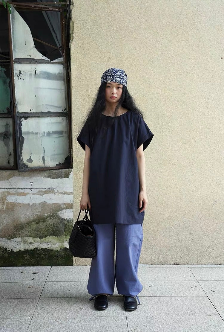 <Another i.> Drawstring Hem Cargo Pants