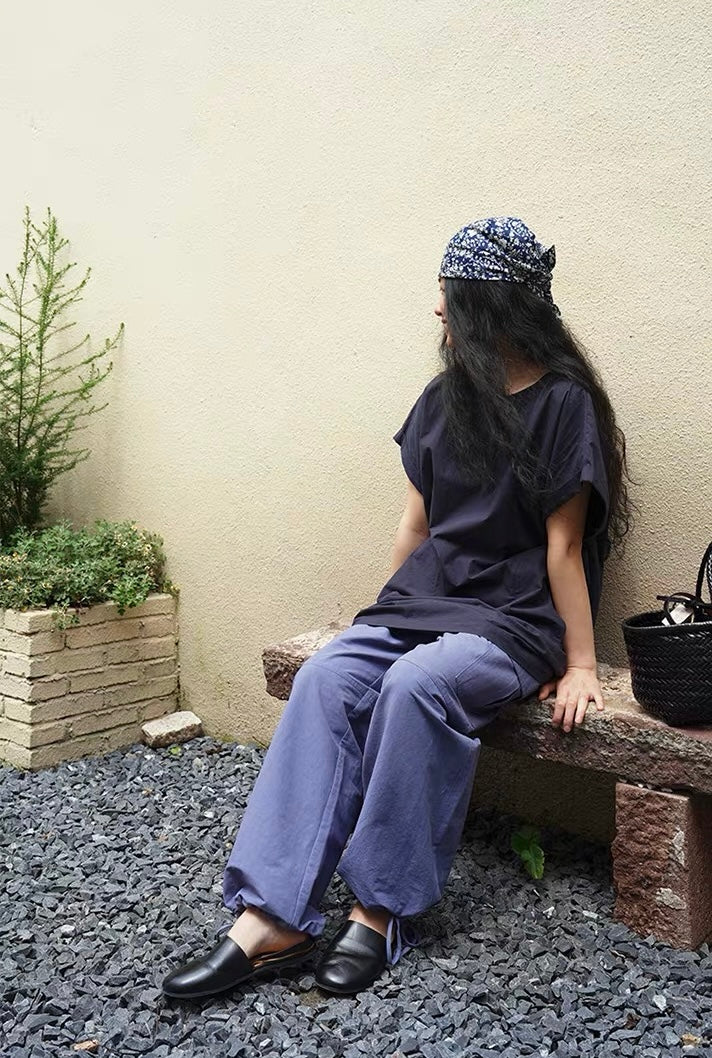 <Another i.> Drawstring Hem Cargo Pants