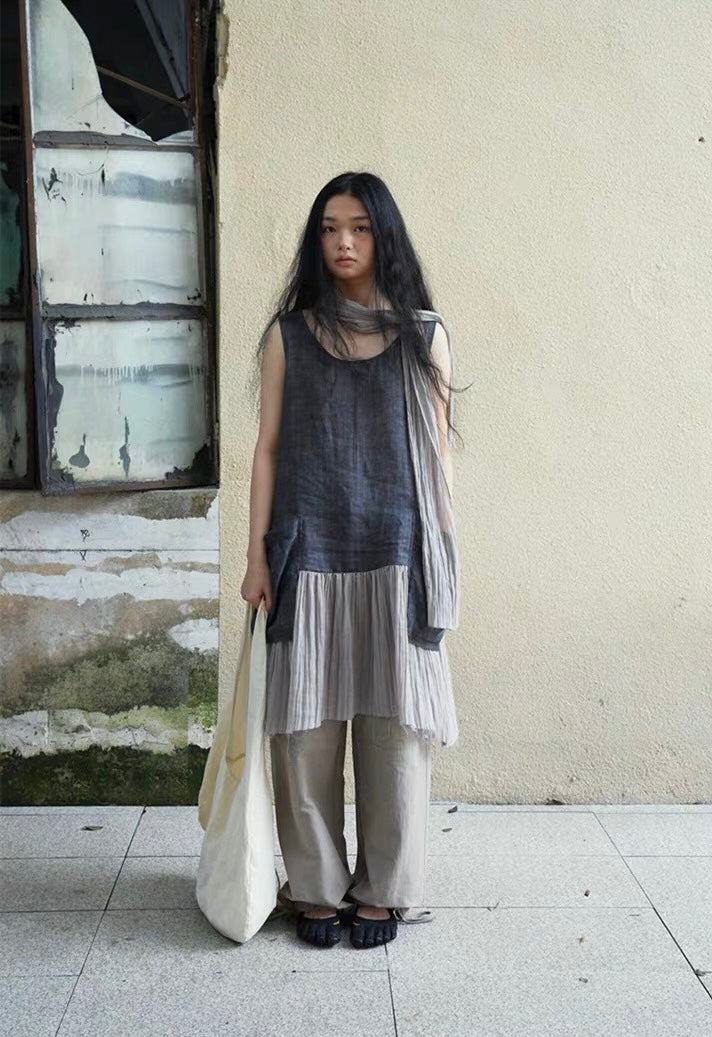 <Another i.> Drawstring Hem Cargo Pants