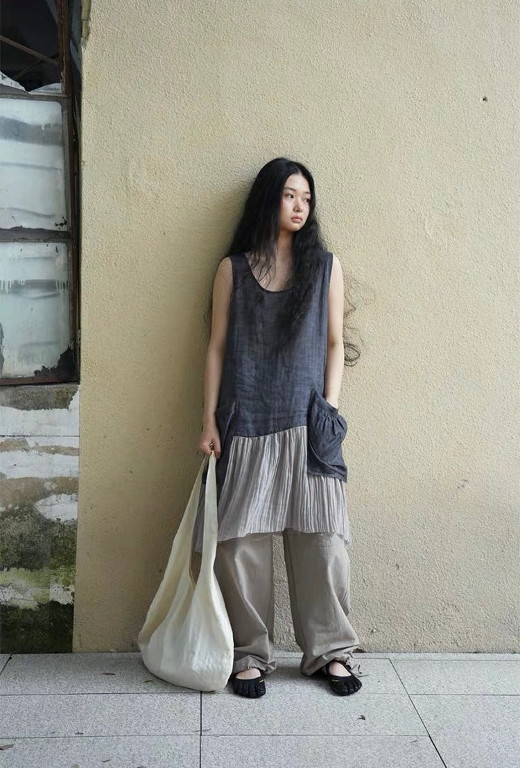 <Another i.> Drawstring Hem Cargo Pants