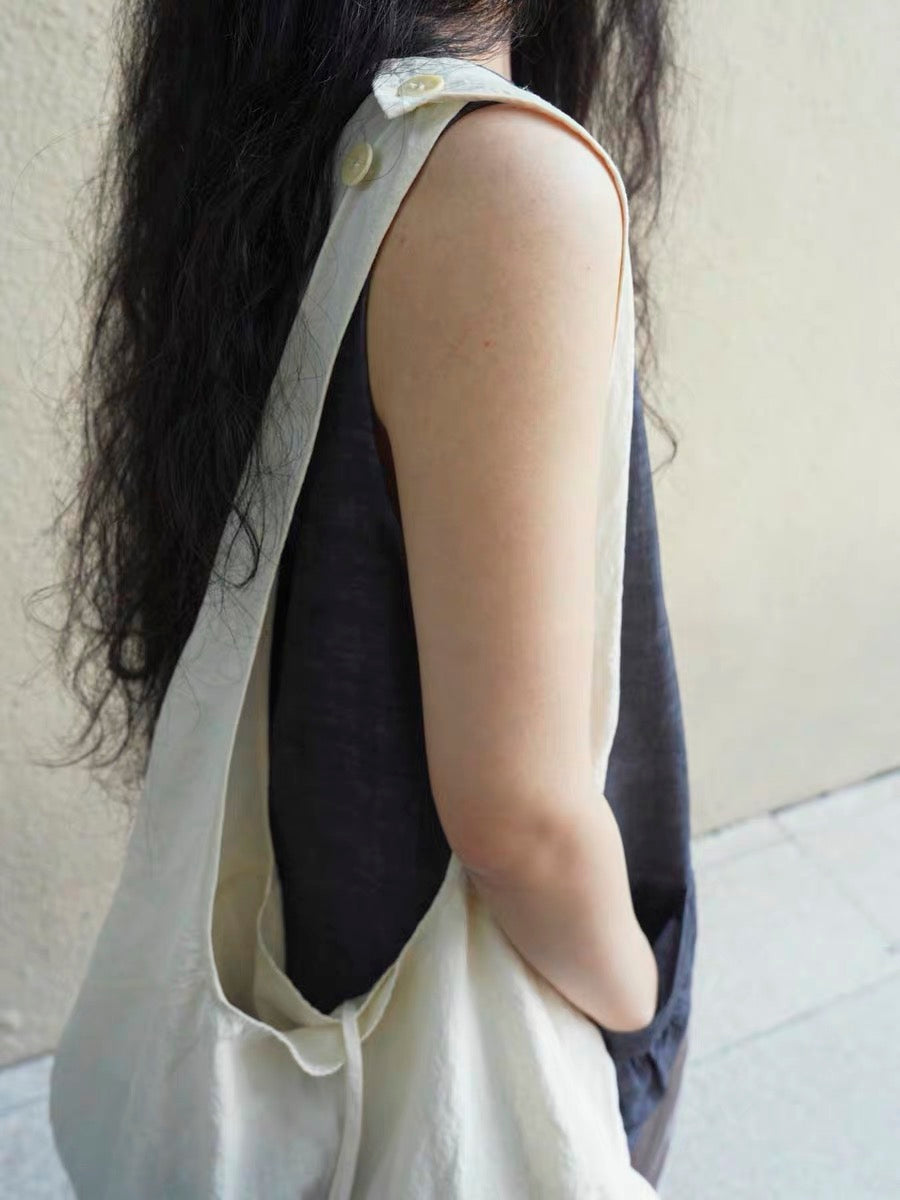 <Another i.> Adjustable Egg-Shaped Crossbody Bag