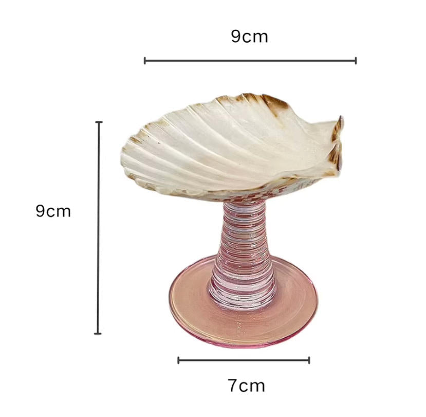 【IN Chaos】天然ホラガイ＆貝殻グラス
