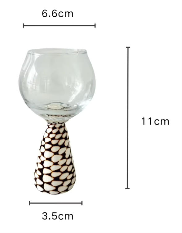 【IN Chaos】天然ホラガイ＆貝殻グラス